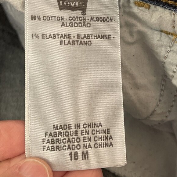 Levi's 526 Women Jeans Slender Bootcut Mid Rise Denim Size 16M Back Flap Pockets - Picture 11 of 16